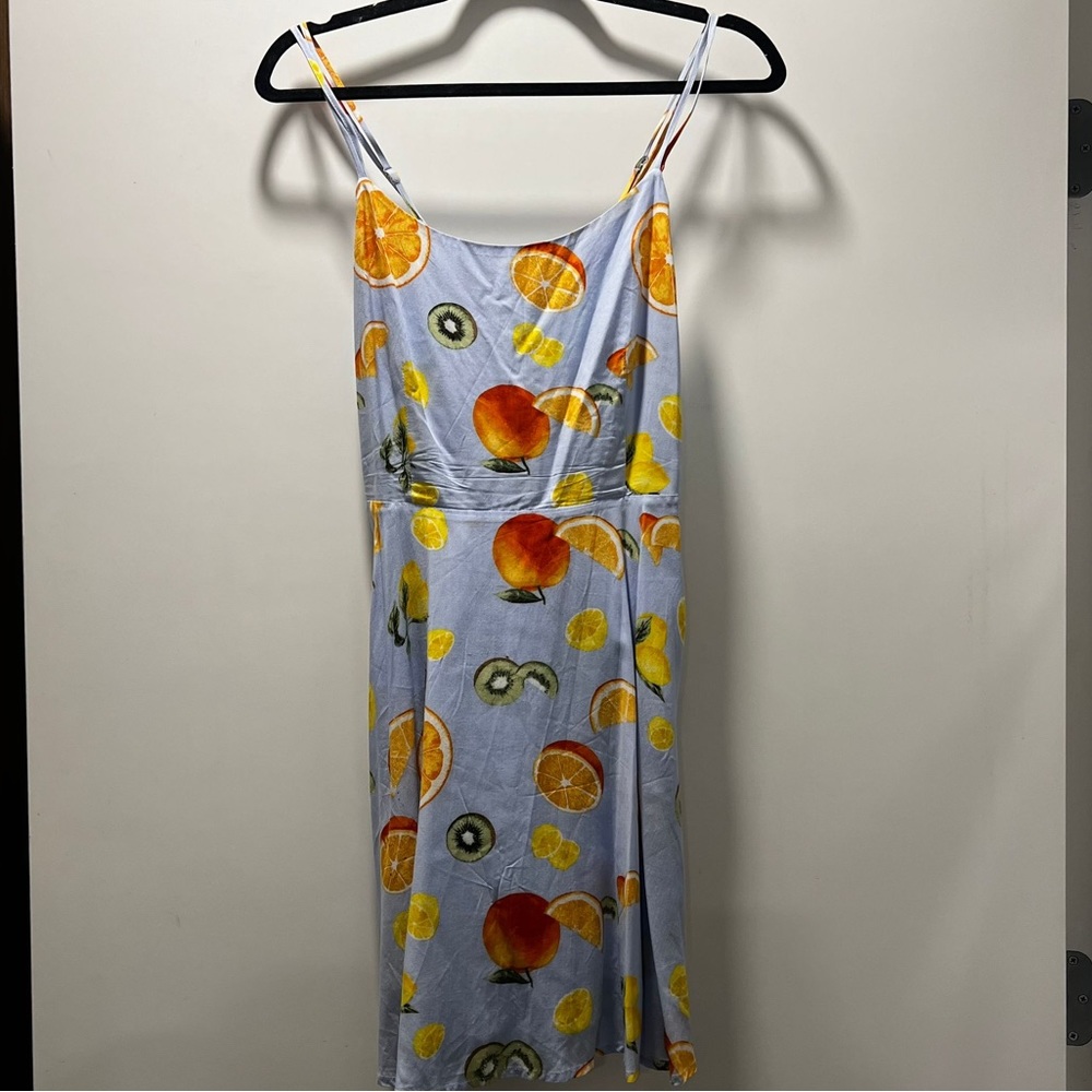 FRUIT PRINT DRESS